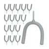 POETISKE Ganchos para colgar en U con tornillos para_1