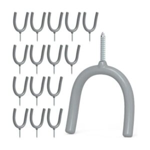 POETISKE Ganchos para colgar en U con tornillos para_1