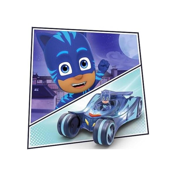 PJ Masks Glow Go CatCar Vehículo de juguete preescolar_5