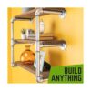 PIPE DCOR Brida de piso de hierro maleable galvanizado_6