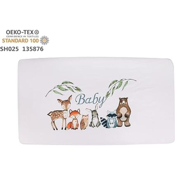 PINNKKU Juego de ropa de cama de 3 piezas con animales del