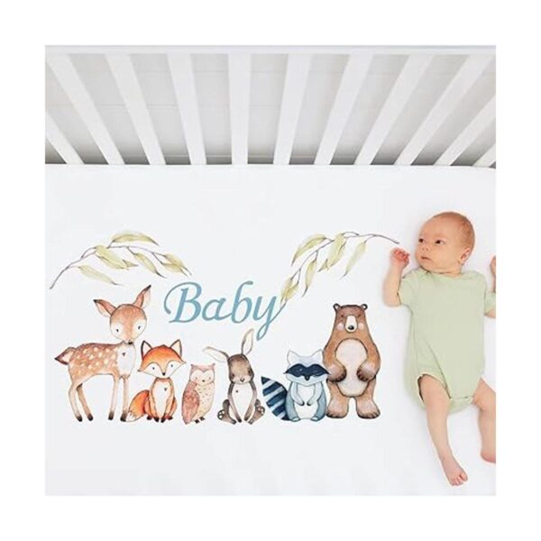 PINNKKU Juego de ropa de cama de 3 piezas con animales del