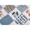 PINNKKU Juego de ropa de cama de 3 piezas con animales del