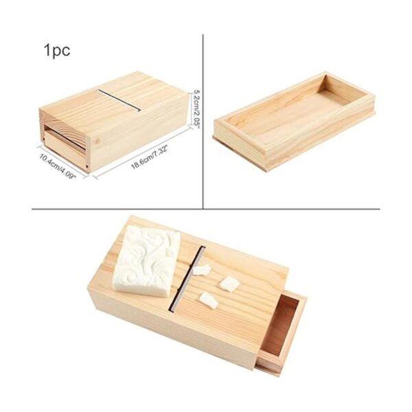 PH PandaHall Caja de cajón para cortador de jabón de