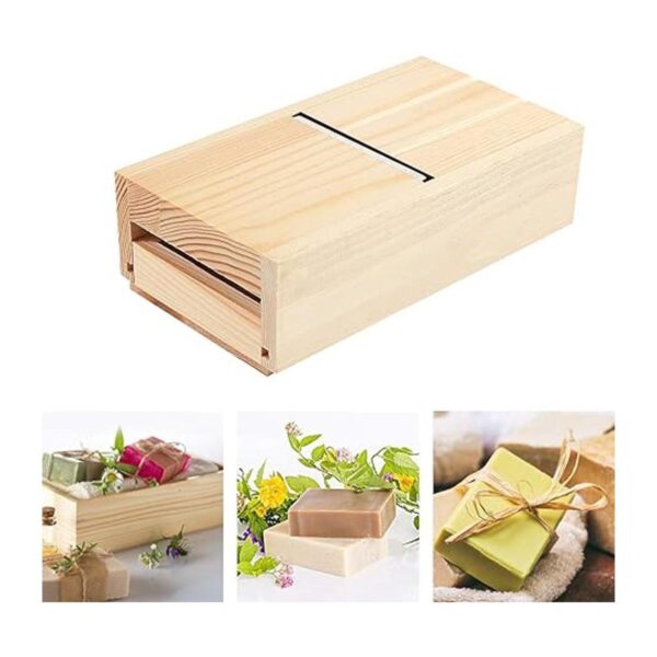 PH PandaHall Caja de cajón para cortador de jabón de