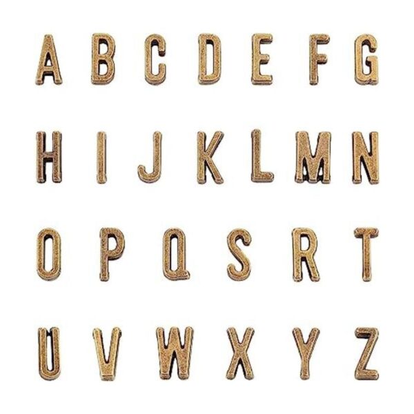 PH PandaHall 156pcs 6 Sets de bronce antiguo alfabeto_1