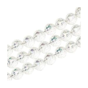 PH PandaHall 100 cuentas de cristal electrochapadas de_1