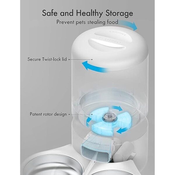PETLIBRO Automatic Cat Feeder for Two Cats 5L Dry Food_3