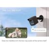 PEF Soporte para Wyze Cam V3 solamente cubierta