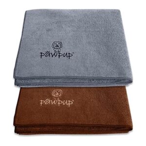 PAWPUP Toalla para perro superabsorbente paquete de 2