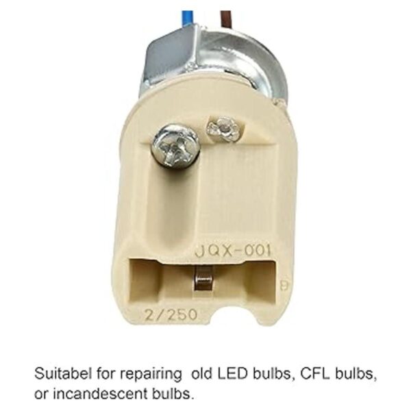 PATIKIL G9 Enchufe de base de luz paquete de 2 bombillas_5