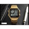 PASOY Reloj digital multifunción para hombre con alarma de_5