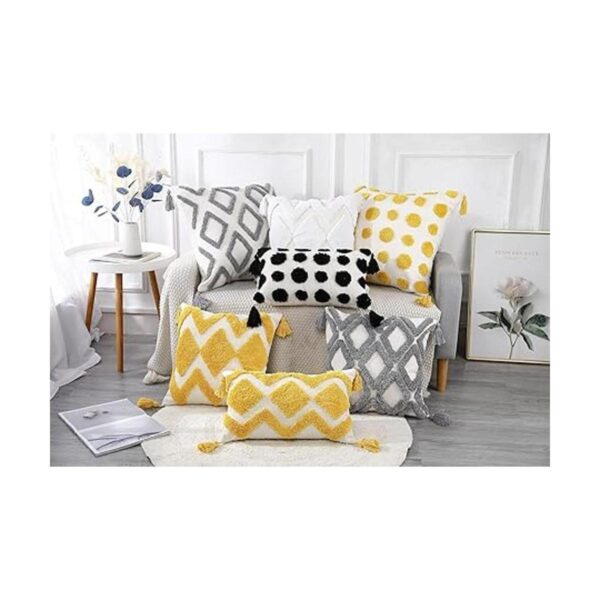 PANOD Fundas de almohada decorativas de felpa súper suaves_5