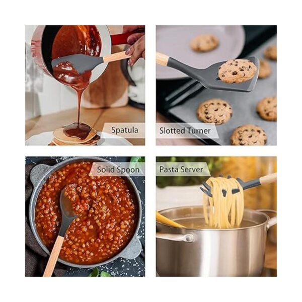 PP CHEF 12 utensilios de cocina para cocina cabezal de