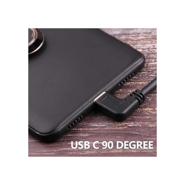 Oxsubor Cable USB C de 90 grados de ángulo recto USB 3.0_4