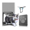Ownpets Puerta de pantalla para mascotas puerta interior_1
