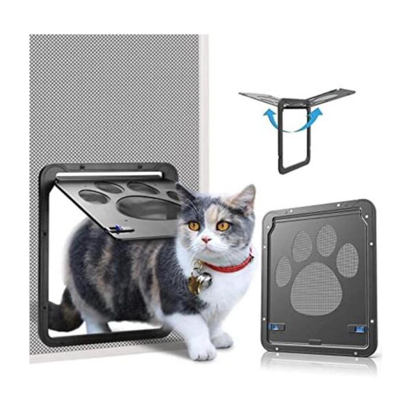 Ownpets Puerta de pantalla para mascotas puerta interior_1