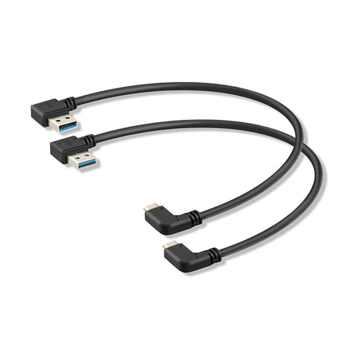 Oxsubor Cable USB C de 90 grados de ángulo recto USB 3.0
