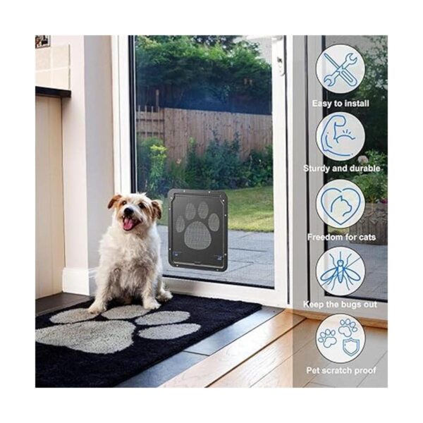 Ownpets Puerta de pantalla para mascotas puerta interior_4