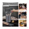 PP CHEF 12 utensilios de cocina para cocina cabezal de