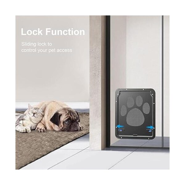 Ownpets Puerta de pantalla para mascotas puerta interior_6