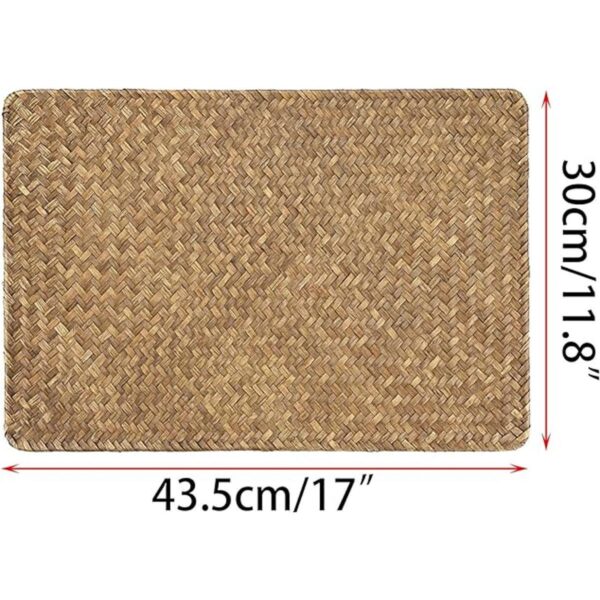 OwnMy Paquete de 6 manteles individuales naturales de