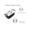 Outlet with USB High Speed Charger 4.2A Charging_3