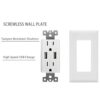 Outlet with USB High Speed Charger 4.2A Charging_2