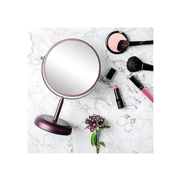 Ovente Espejo de maquillaje de mesa de 7 pulgadas aumento