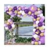Ouddy Kit de arco de guirnalda de globos morados 12_4