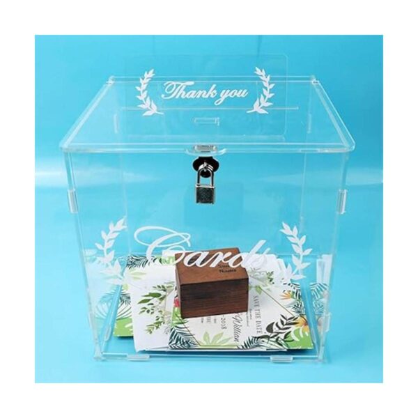 OurWarm Caja de tarjetas de boda para recepción de boda_3
