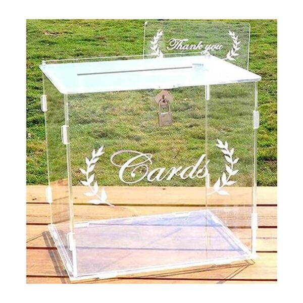 OurWarm Caja de tarjetas de boda para recepción de boda_1