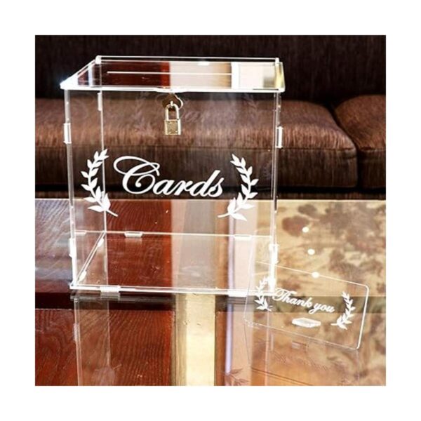 OurWarm Caja de tarjetas de boda para recepción de boda_5