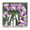 Ouddy Kit de arco de guirnalda de globos morados 12_1