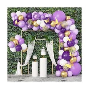 Ouddy Kit de arco de guirnalda de globos morados 12_1
