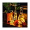 Ostritec Paquete de 8 luces solares para botellas de vino_3