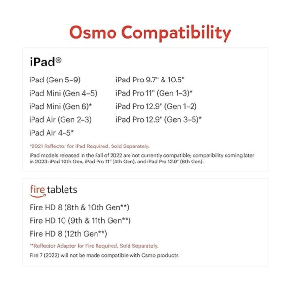 Osmo Kit de iniciación de genios para tableta Fire 6 a_6