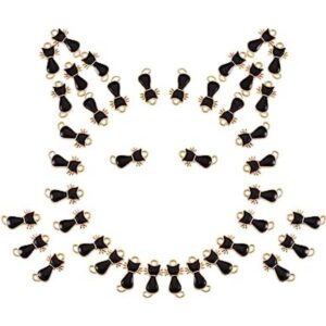 Ornaland 100 dijes de aleación de esmalte para gatos_1