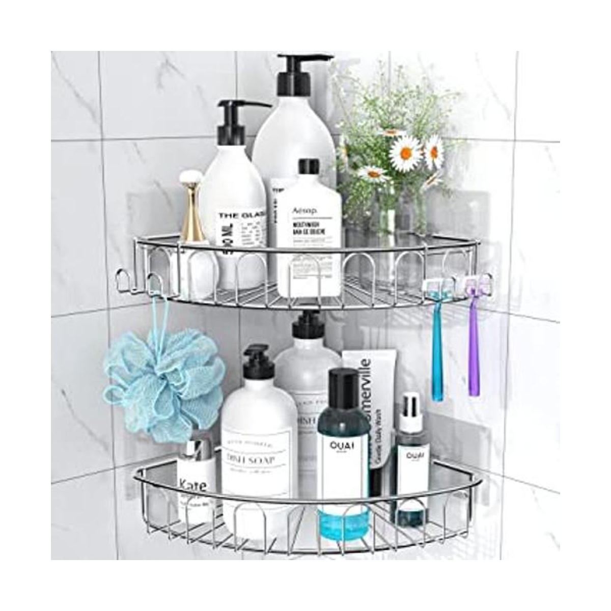 Orimade Organizador de ducha esquinero de acero inoxidable