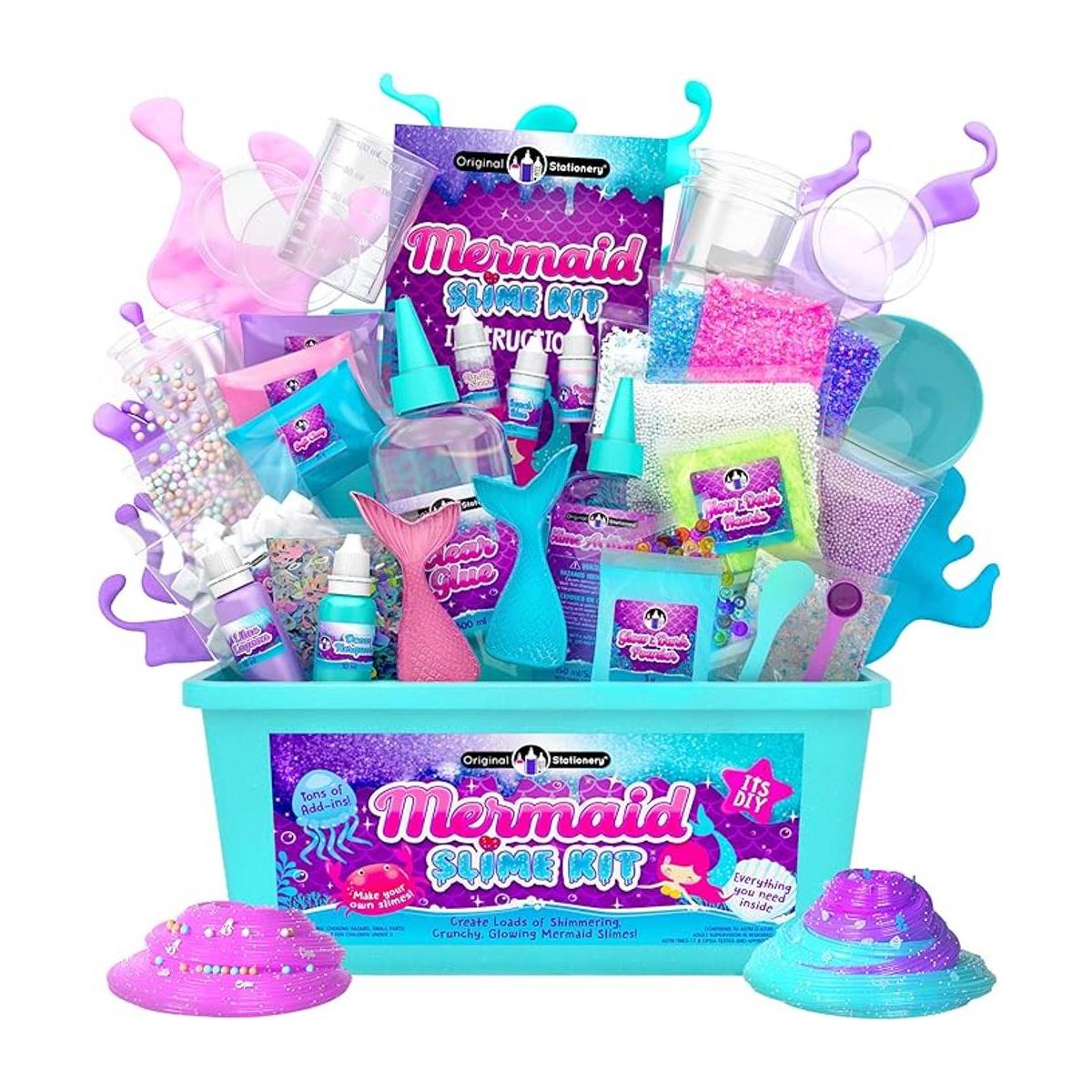 Original Stationery Kits de limo de sirena para niñas 35