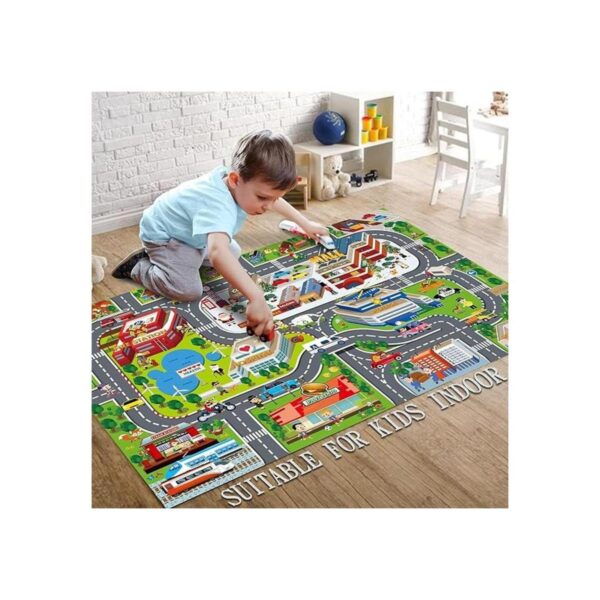 Oriate Tapete de juguete para niños tapete de juego de_6