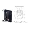 Organizador vertical para collares almacenamiento de