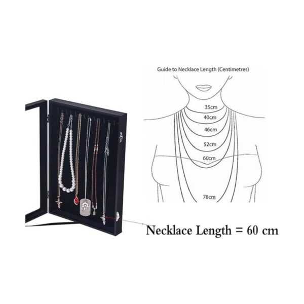Organizador vertical para collares almacenamiento de