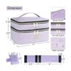 Organizador de suministros de costura caja de costura de_4