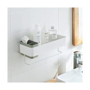 Organizador de pared de baño adhesivo de almacenamiento_1