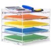 Organizador de papel de archivo y bandeja de letras para_2