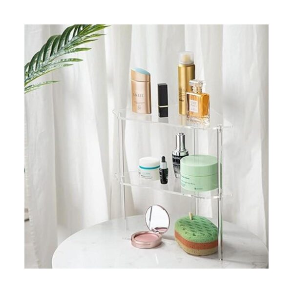 Organizador de esquina de 2 piezas organizador de baño