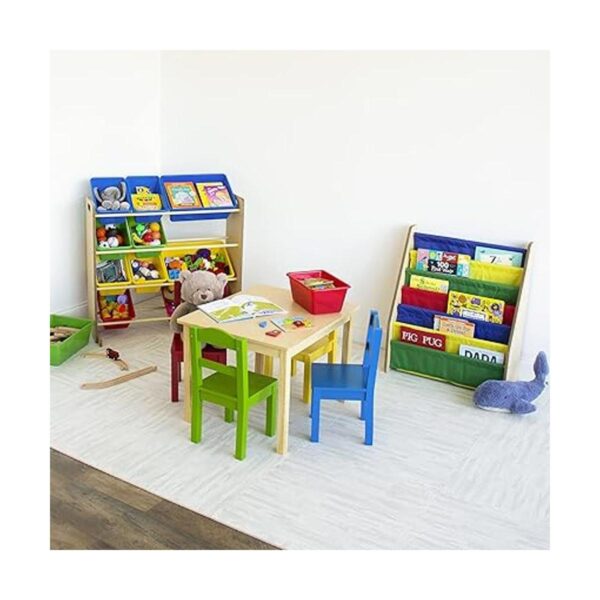 Organizador de juguetes para niños con cajas de_5