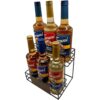 Organizador de licores estante para jarabe de café
