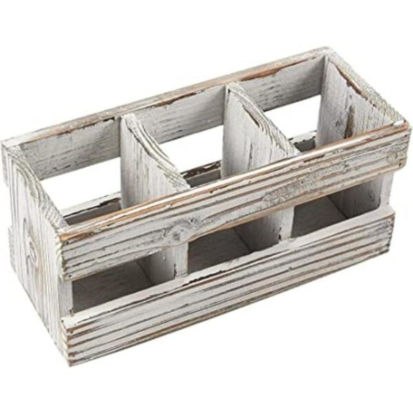 Organizador de escritorio de madera soporte para_1